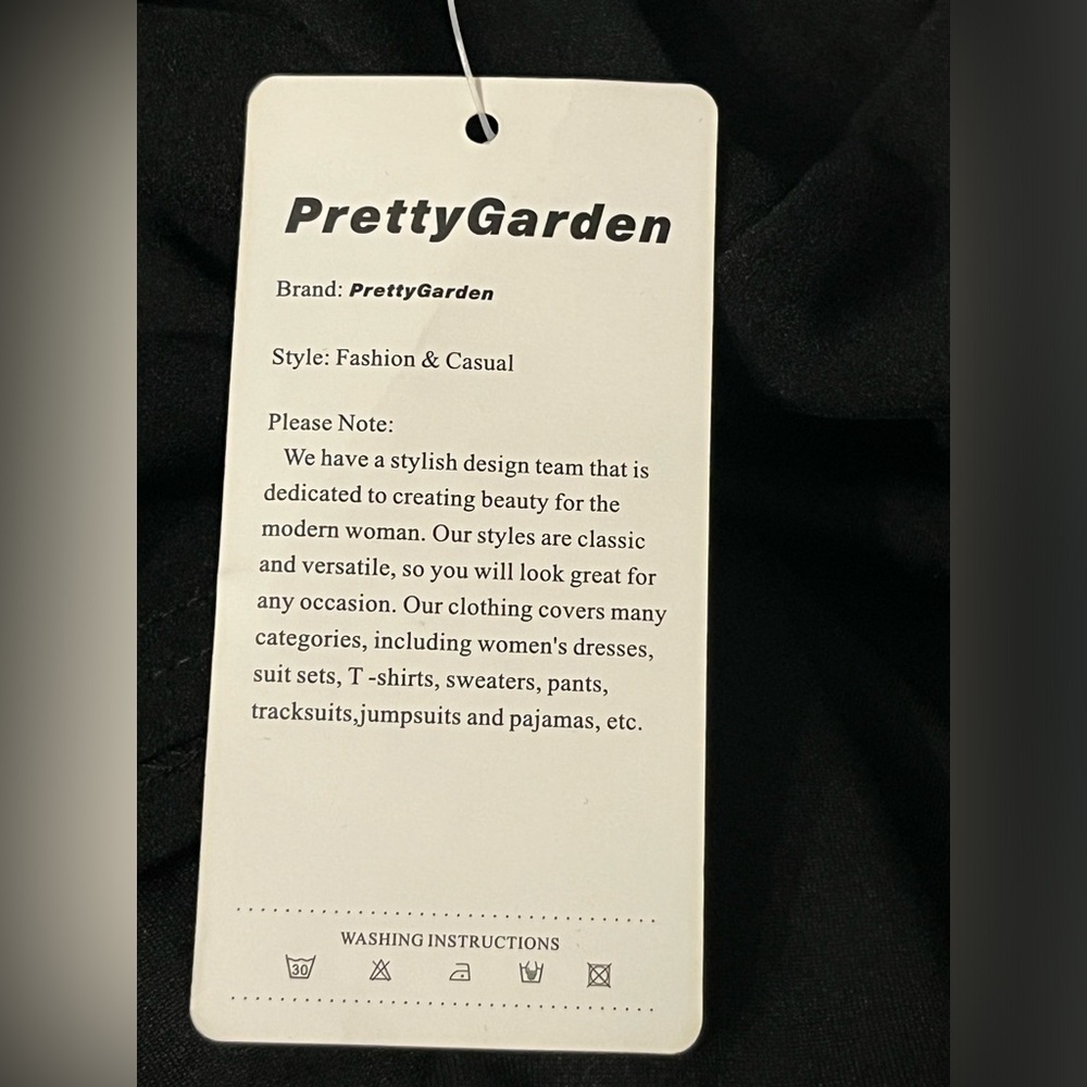 NWT- PRETTYGARDEN Feather Long Sleeve Formal Bodycon- Wrap Slit Cocktail Dress - Picture 16 of 16